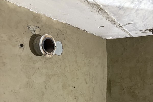 Подготовка под проведение вуальной гидроизоляции в бомбоубежище здания МОЭСК г. Чехов
